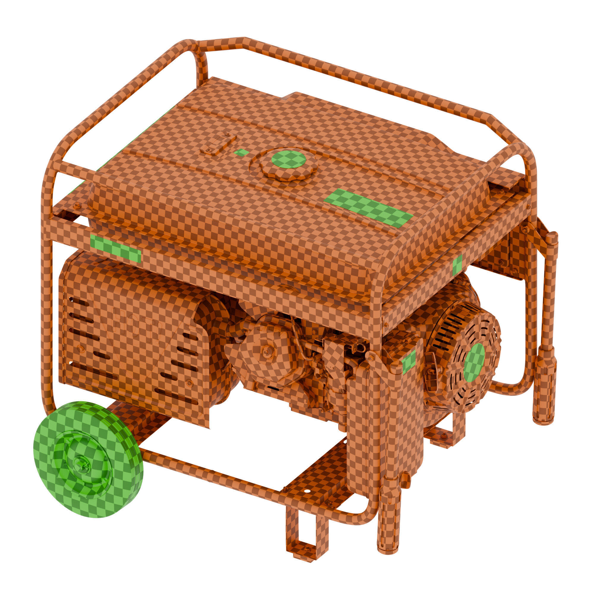 GasolineGenerator n4 3D model_10