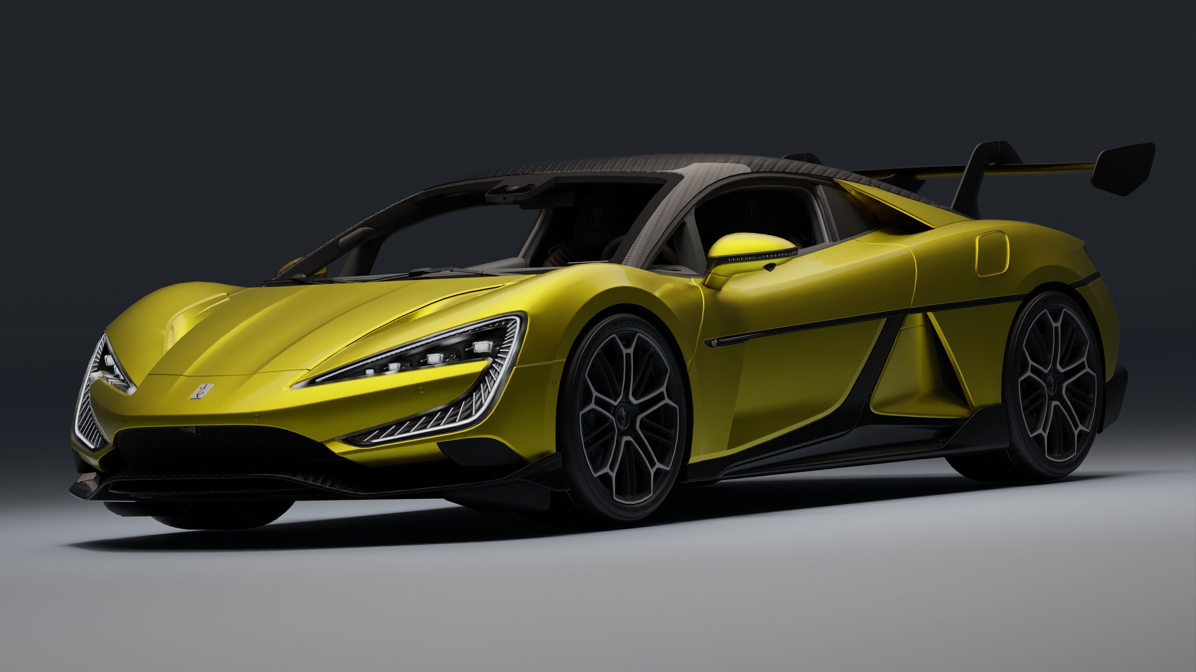 BYD YangWang U9 Low-poly 3D model_29