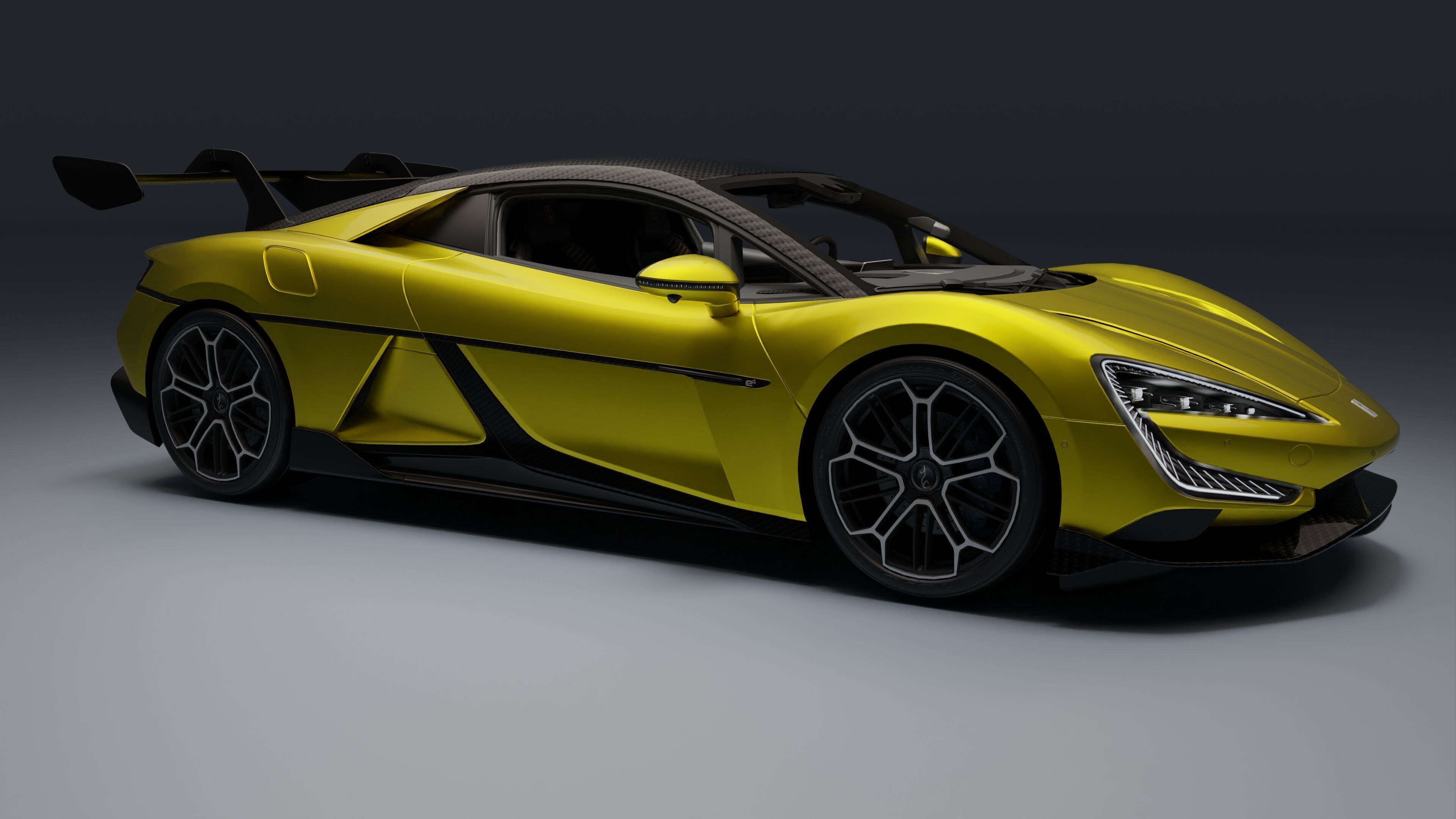 BYD YangWang U9 Low-poly 3D model_7