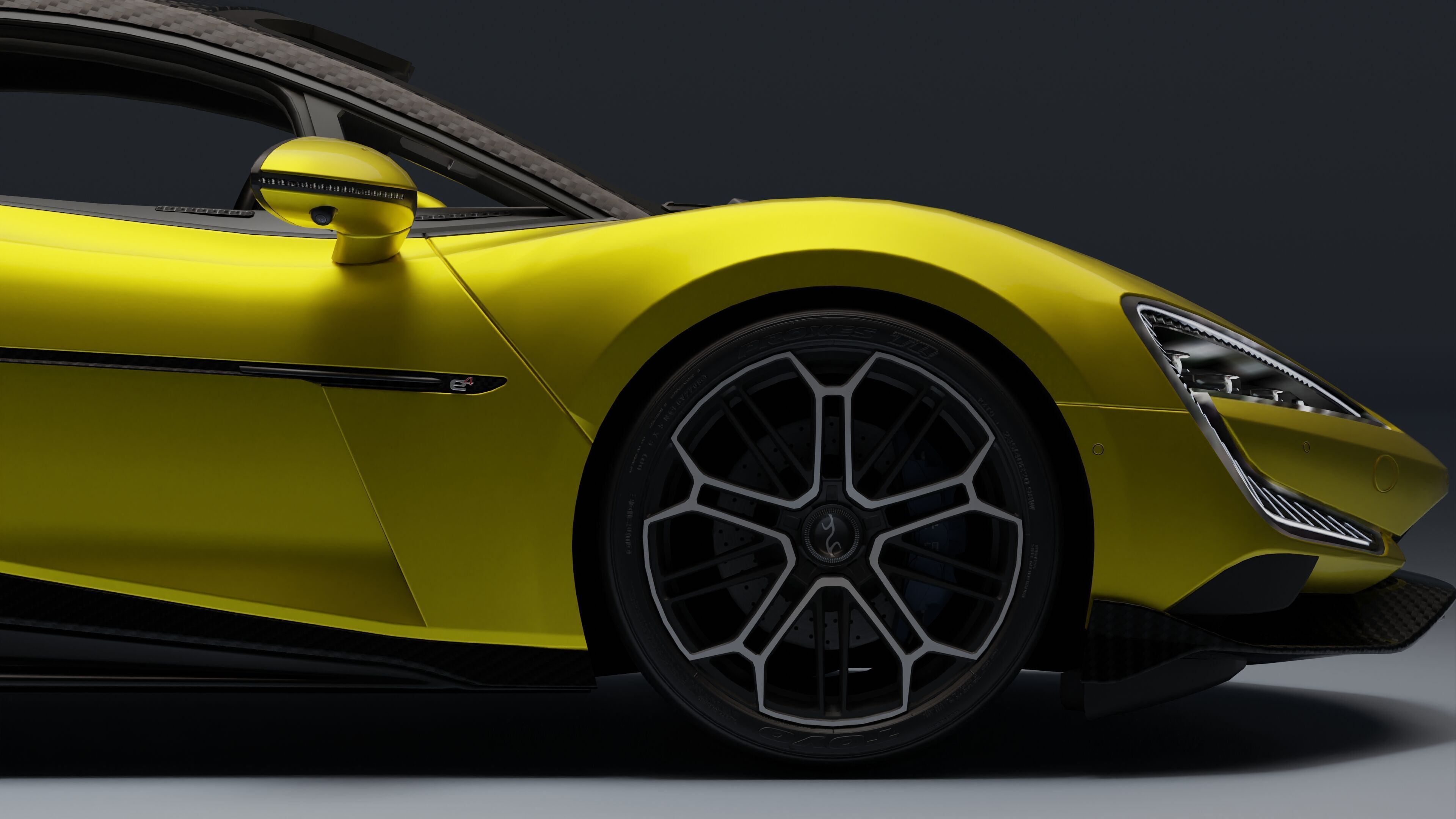 BYD YangWang U9 Low-poly 3D model_24