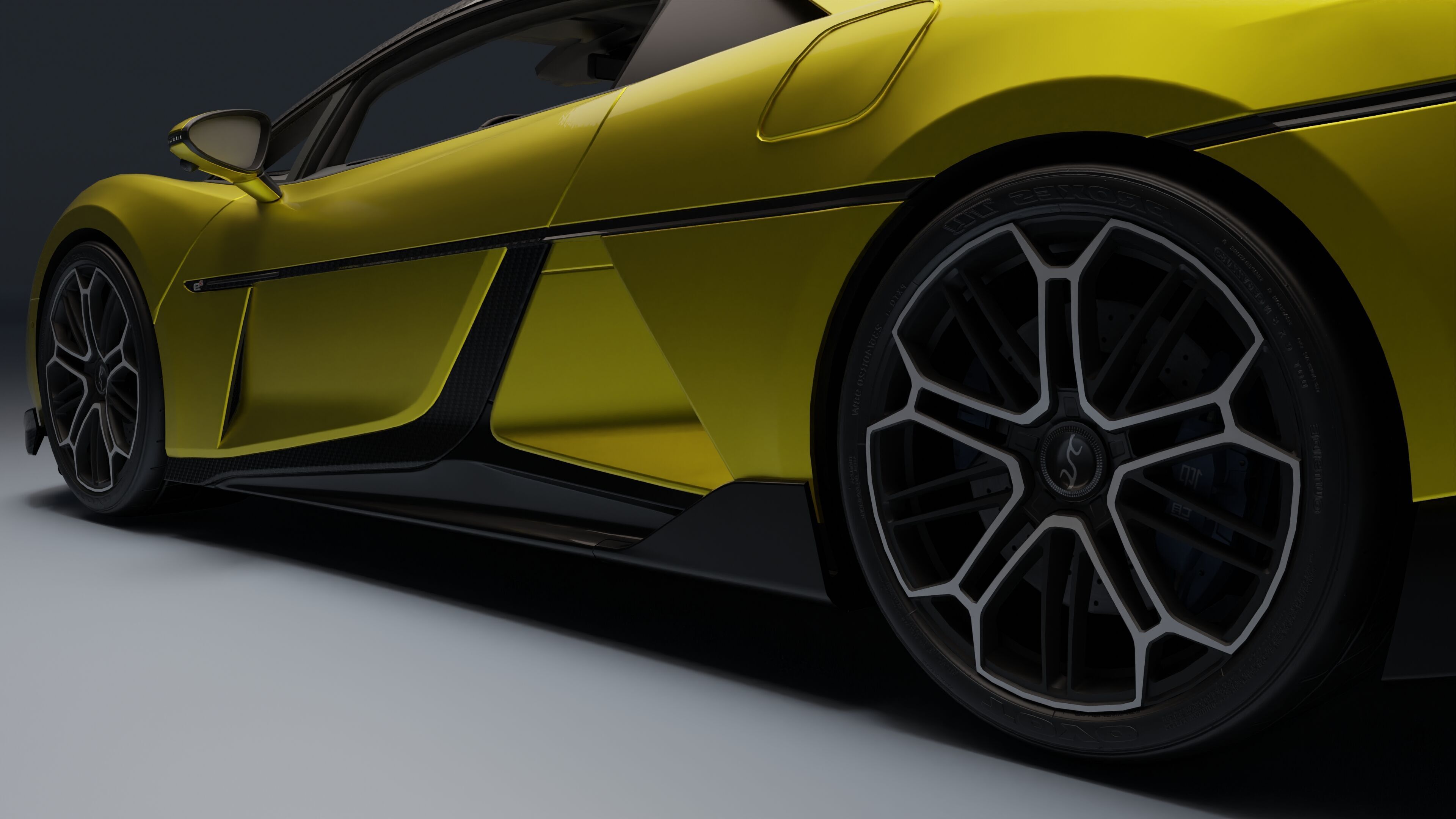 BYD YangWang U9 Low-poly 3D model_8