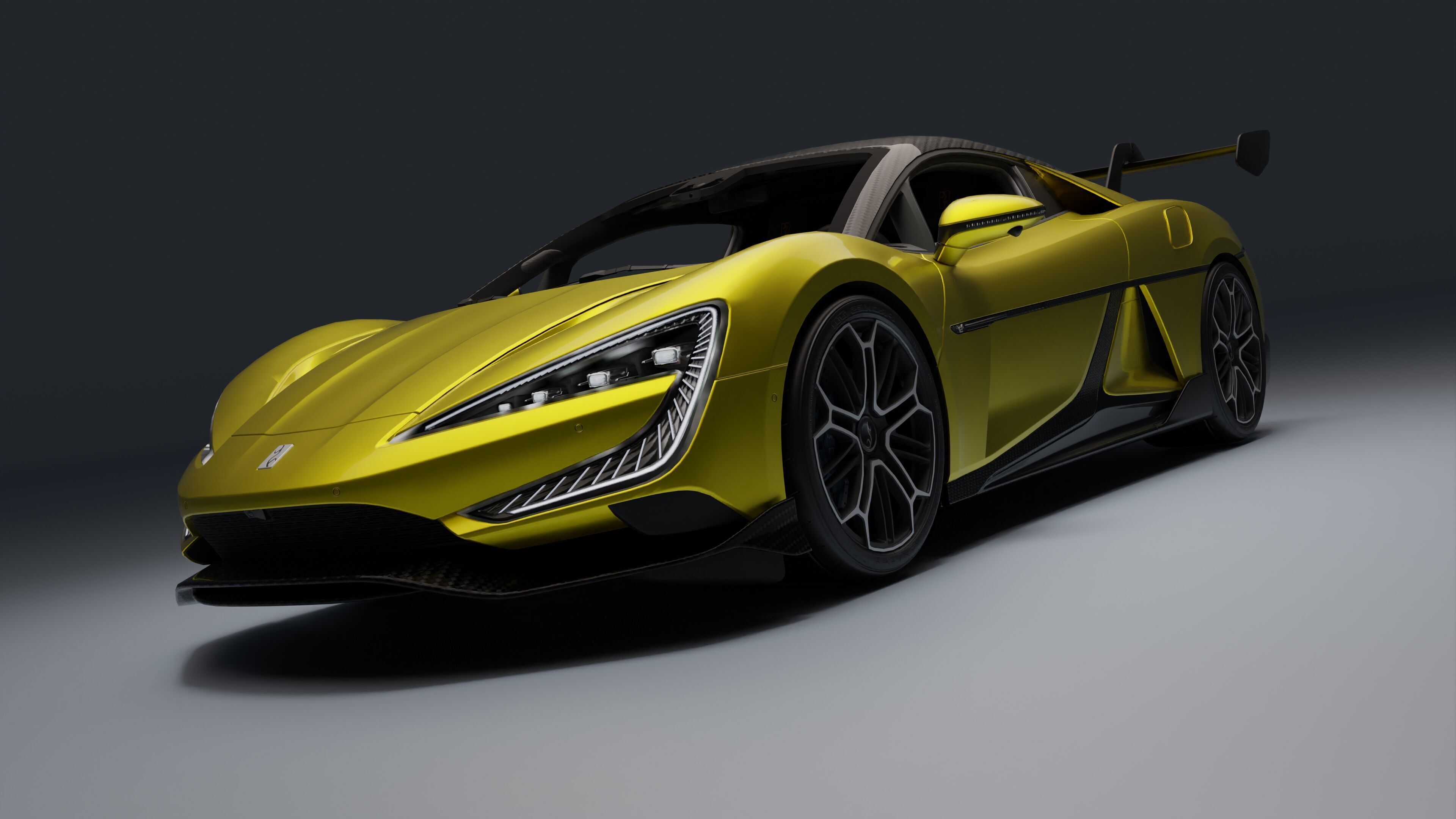 BYD YangWang U9 Low-poly 3D model_0