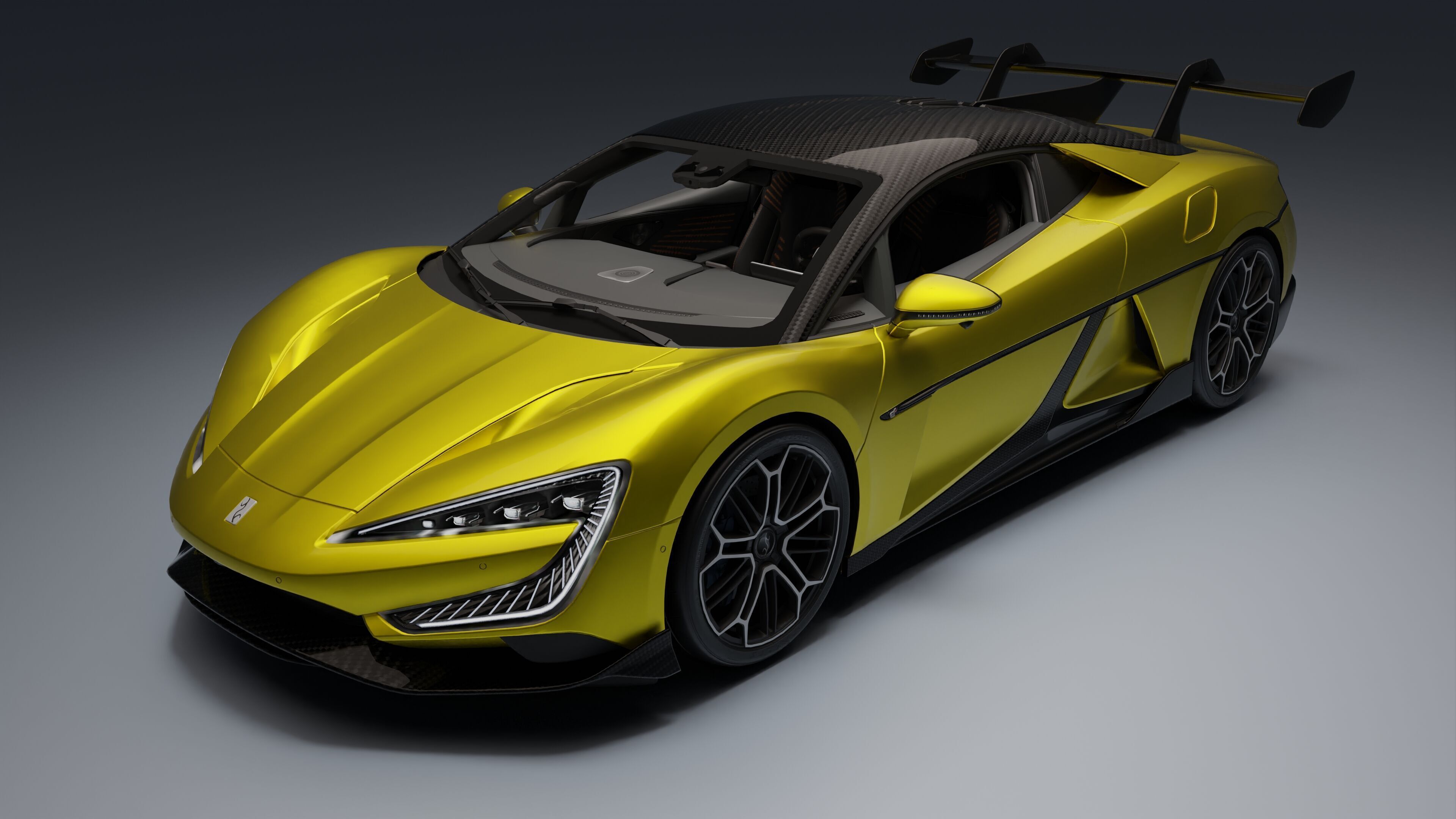 BYD YangWang U9 Low-poly 3D model_20