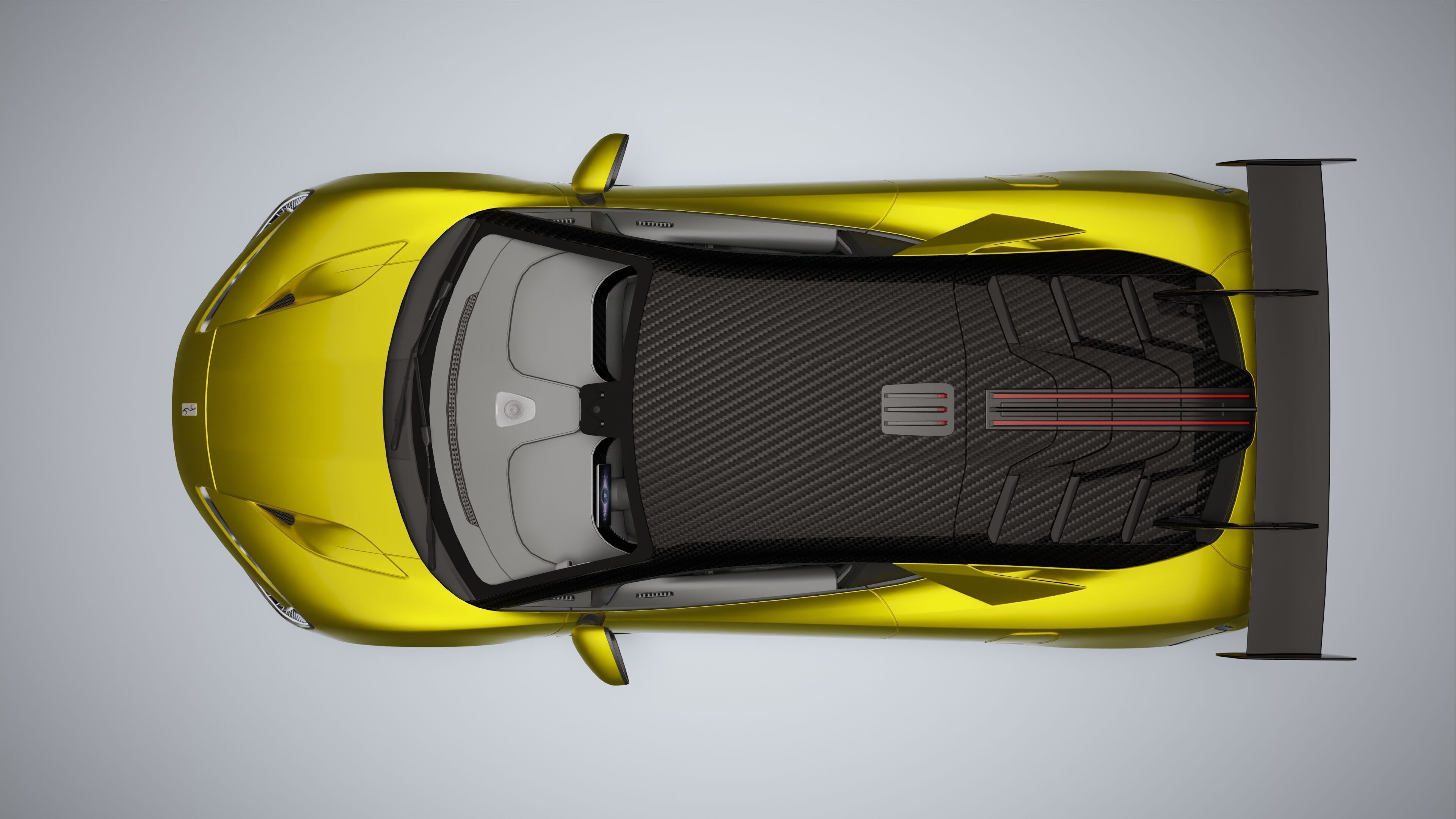 BYD YangWang U9 Low-poly 3D model_16