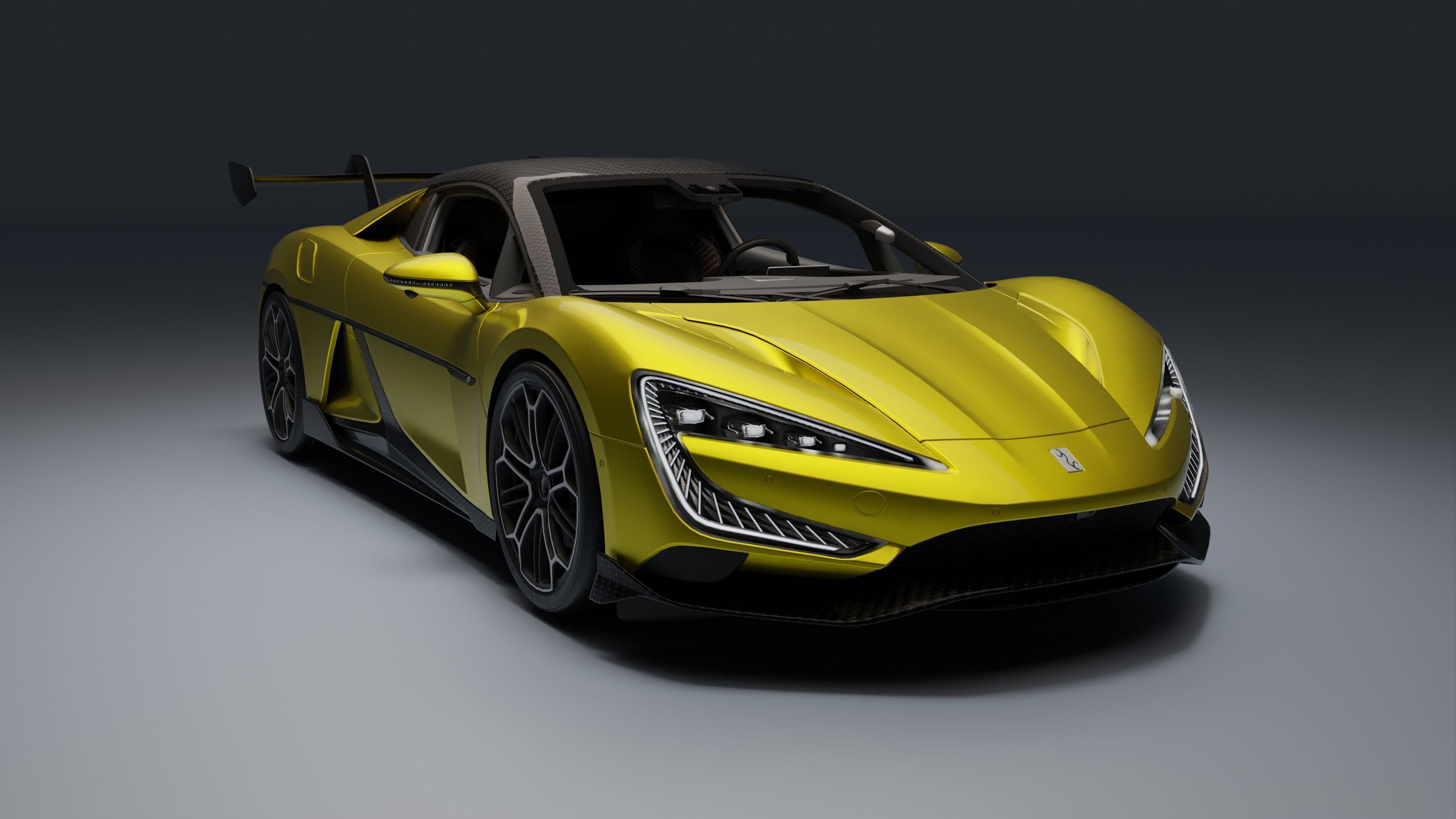 BYD YangWang U9 Low-poly 3D model_18