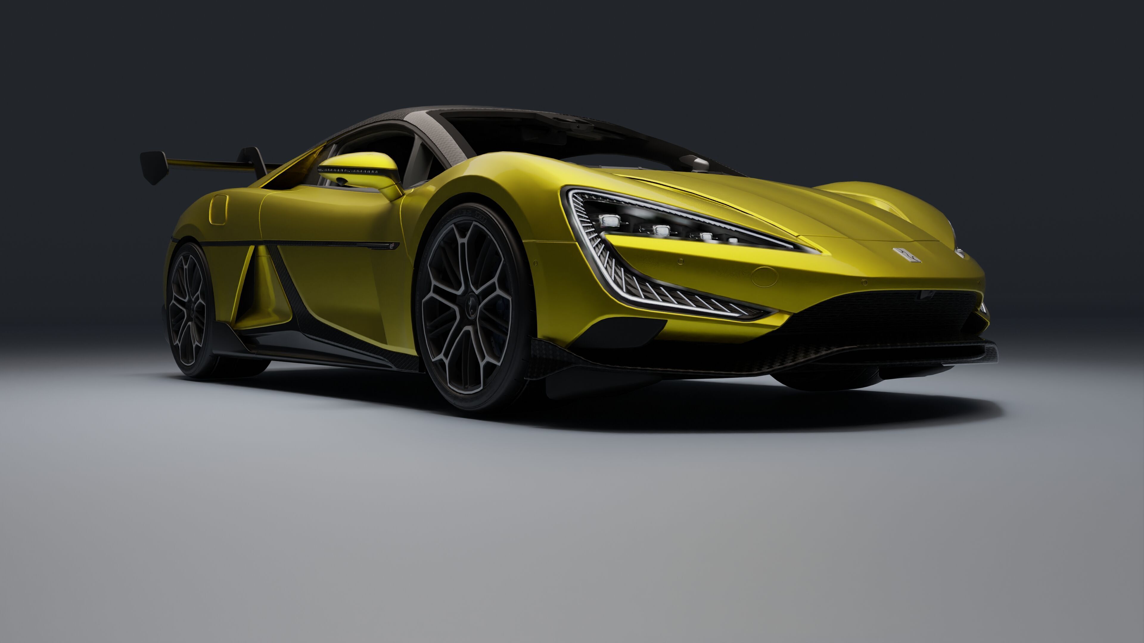 BYD YangWang U9 Low-poly 3D model_13