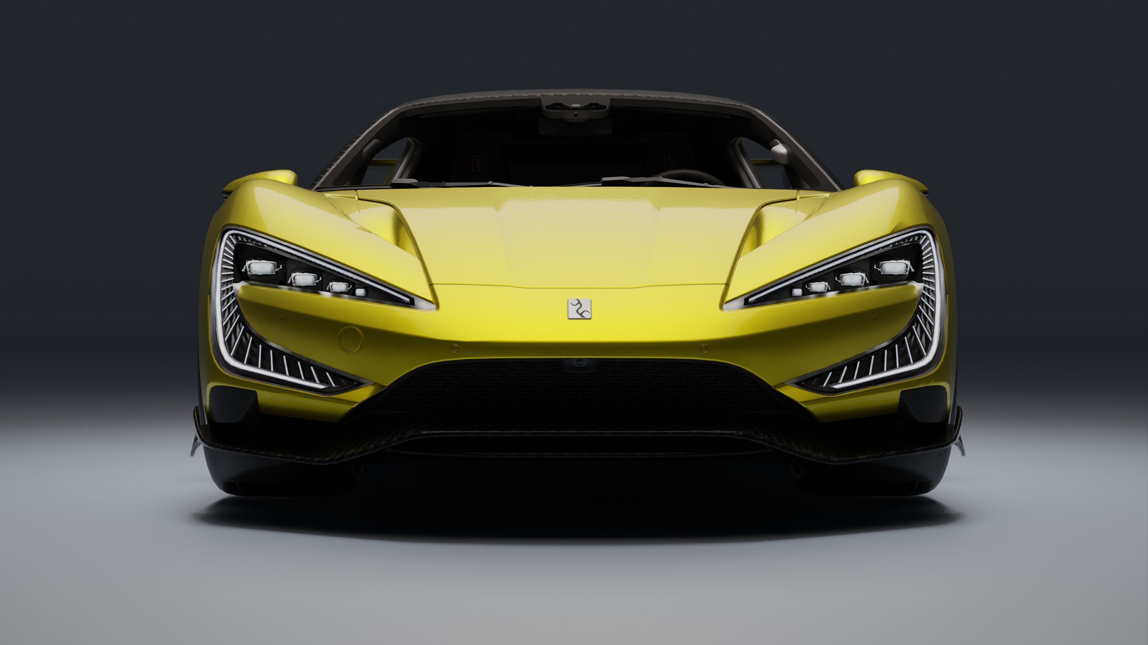 BYD YangWang U9 Low-poly 3D model_15