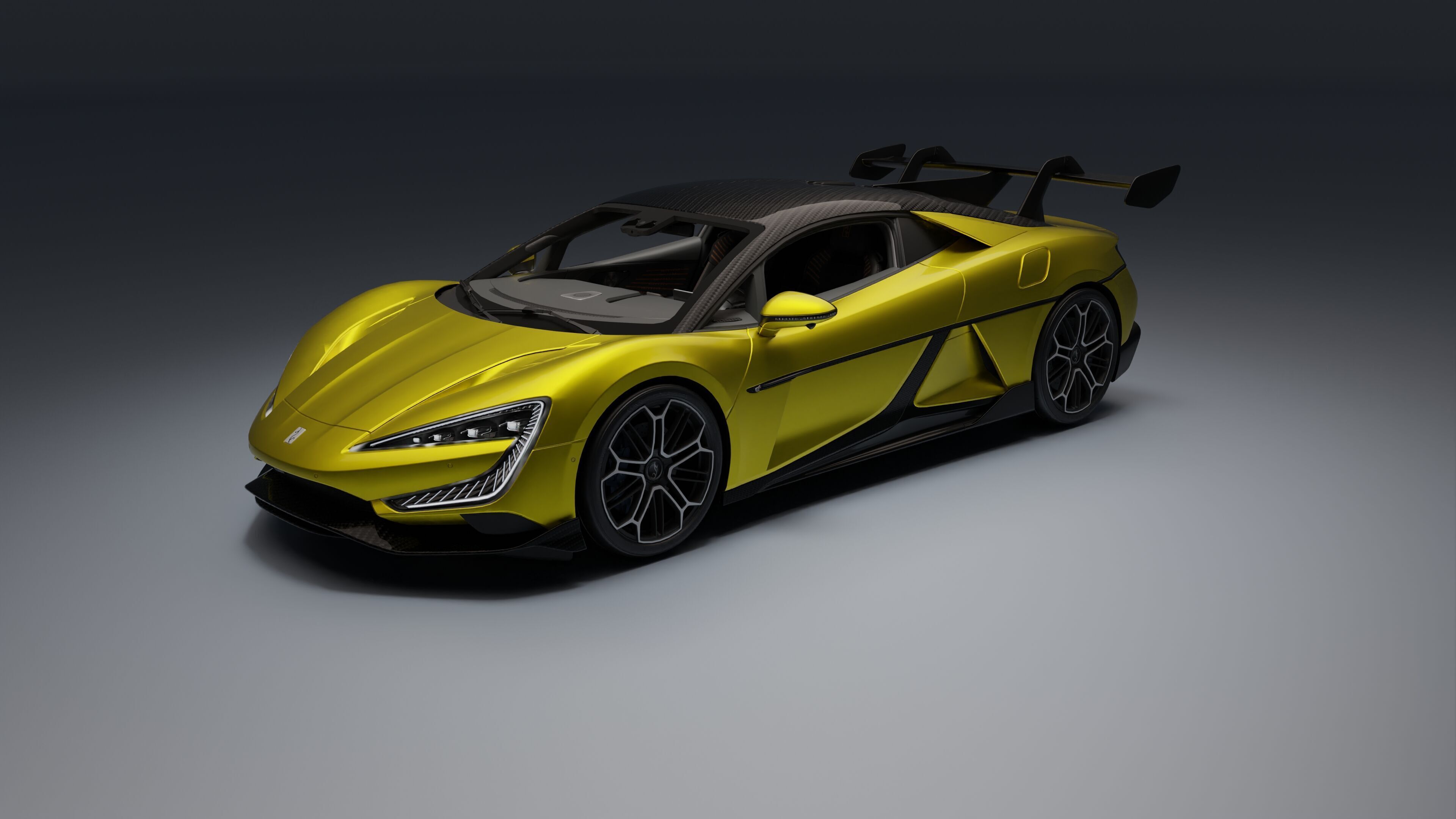 BYD YangWang U9 Low-poly 3D model_12