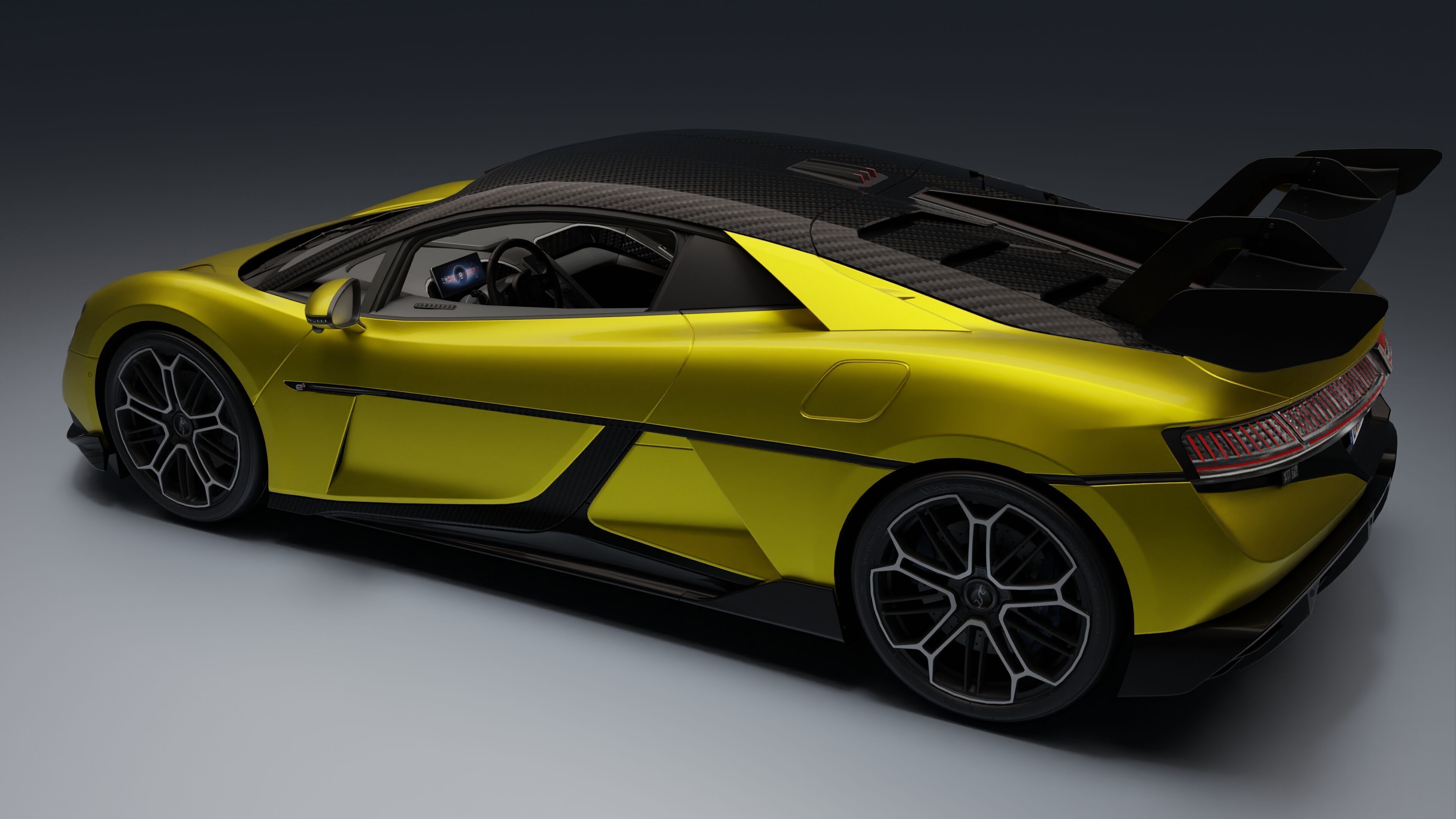 BYD YangWang U9 Low-poly 3D model_23