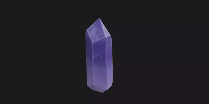 Crystal Shard Game-Ready Low-poly 3D model