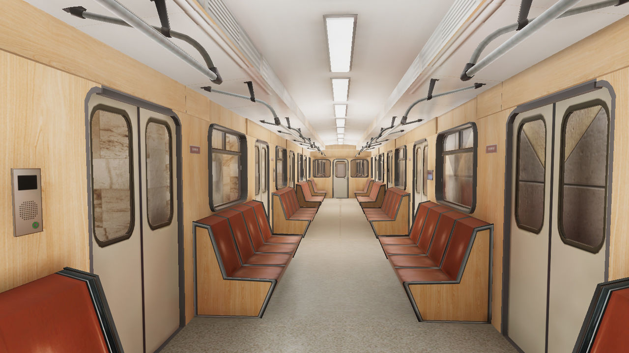 Subway Stations and Railway Trains Collection _27