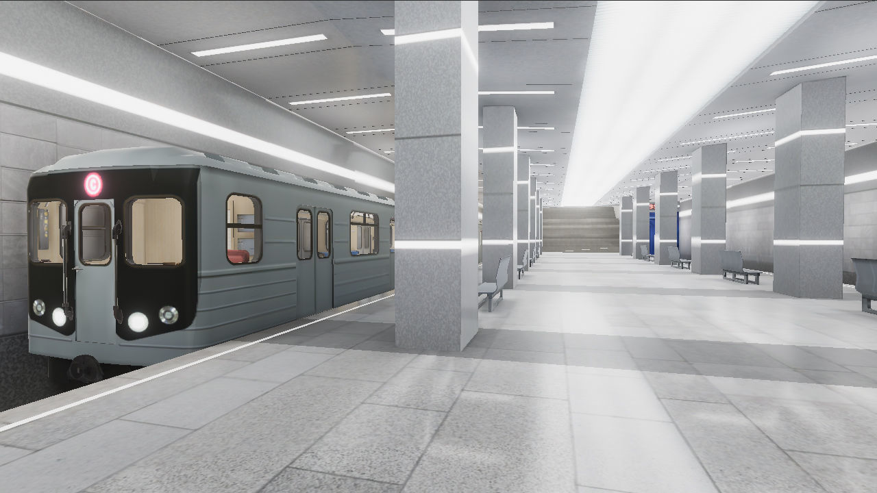 Subway Stations and Railway Trains Collection _18