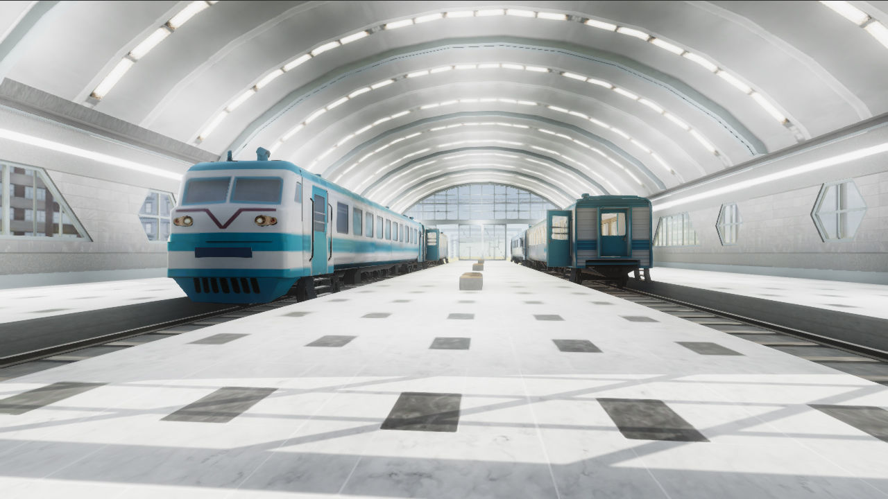 Subway Stations and Railway Trains Collection _39