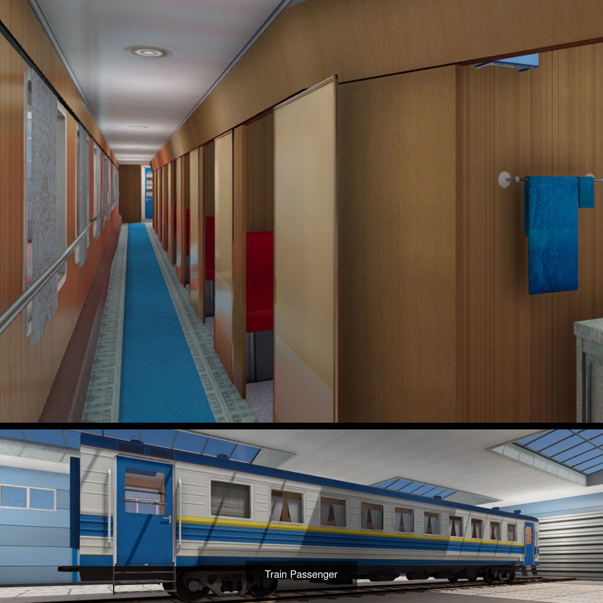 Subway Stations and Railway Trains Collection _6