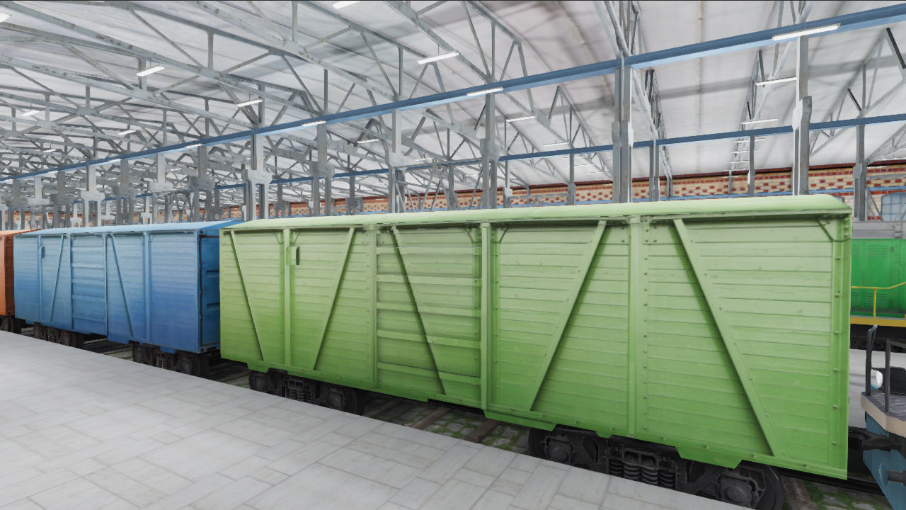 Subway Stations and Railway Trains Collection _53