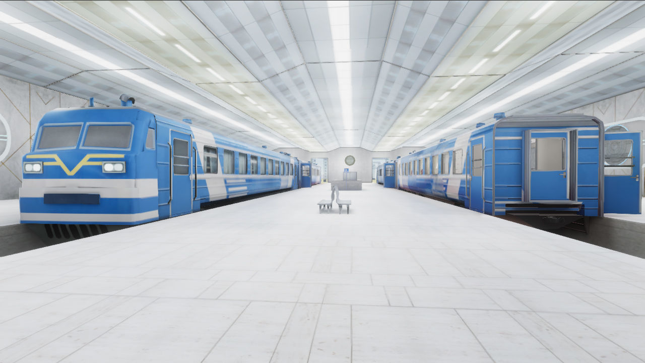 Subway Stations and Railway Trains Collection _41