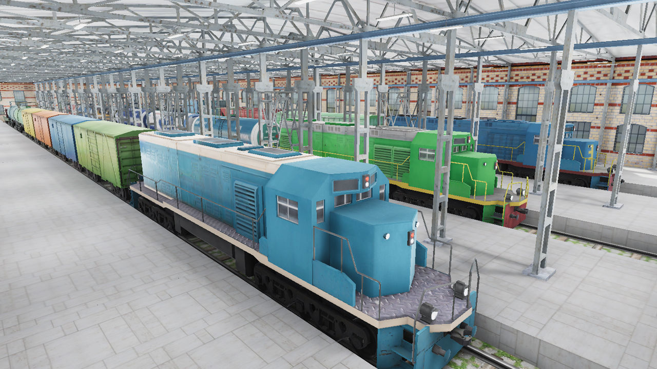 Subway Stations and Railway Trains Collection _49