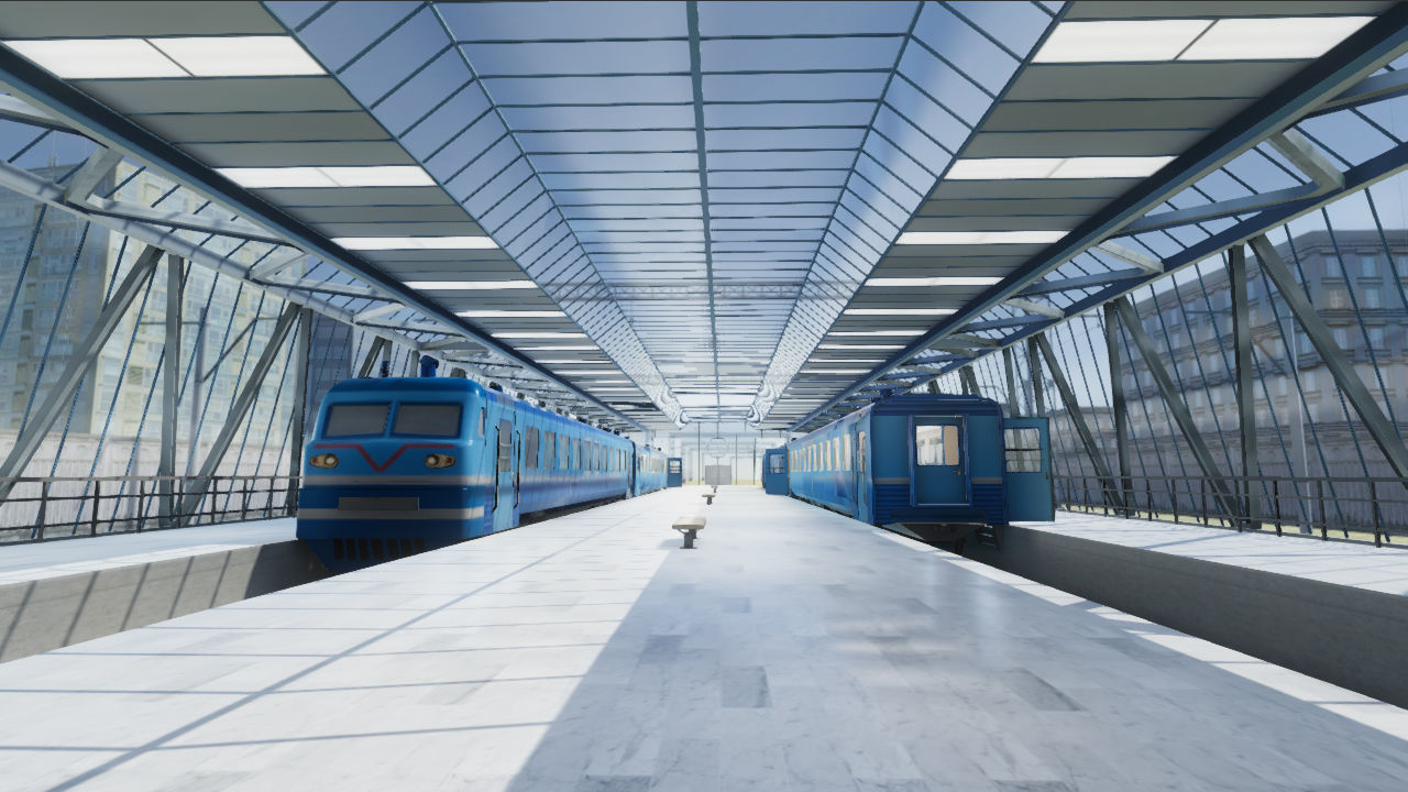 Subway Stations and Railway Trains Collection _36