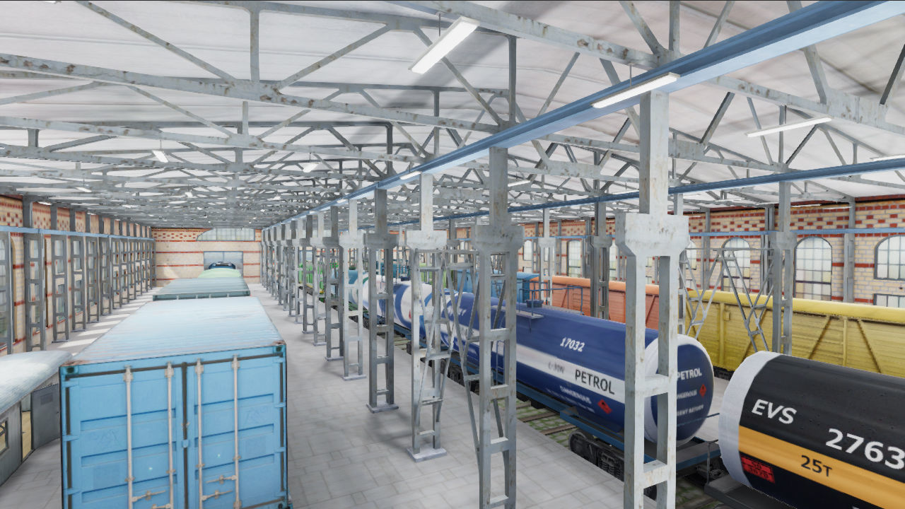 Subway Stations and Railway Trains Collection _57