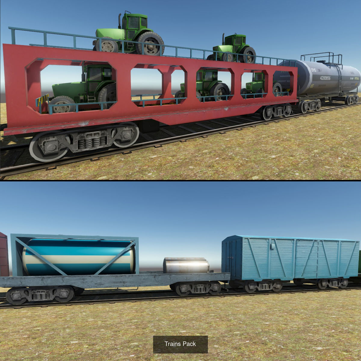 Subway Stations and Railway Trains Collection _5