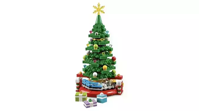 Wikibricks3D - 40338 Christmas Tree 3D print model