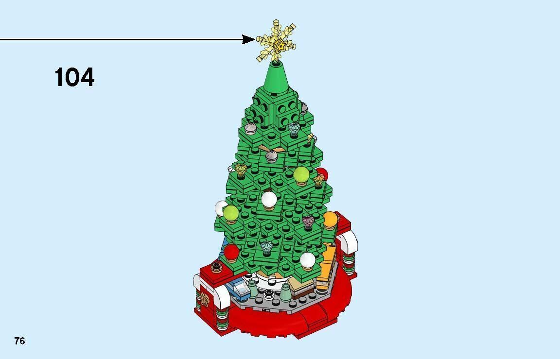Wikibricks3D - 40338 Christmas Tree 3D print model_35