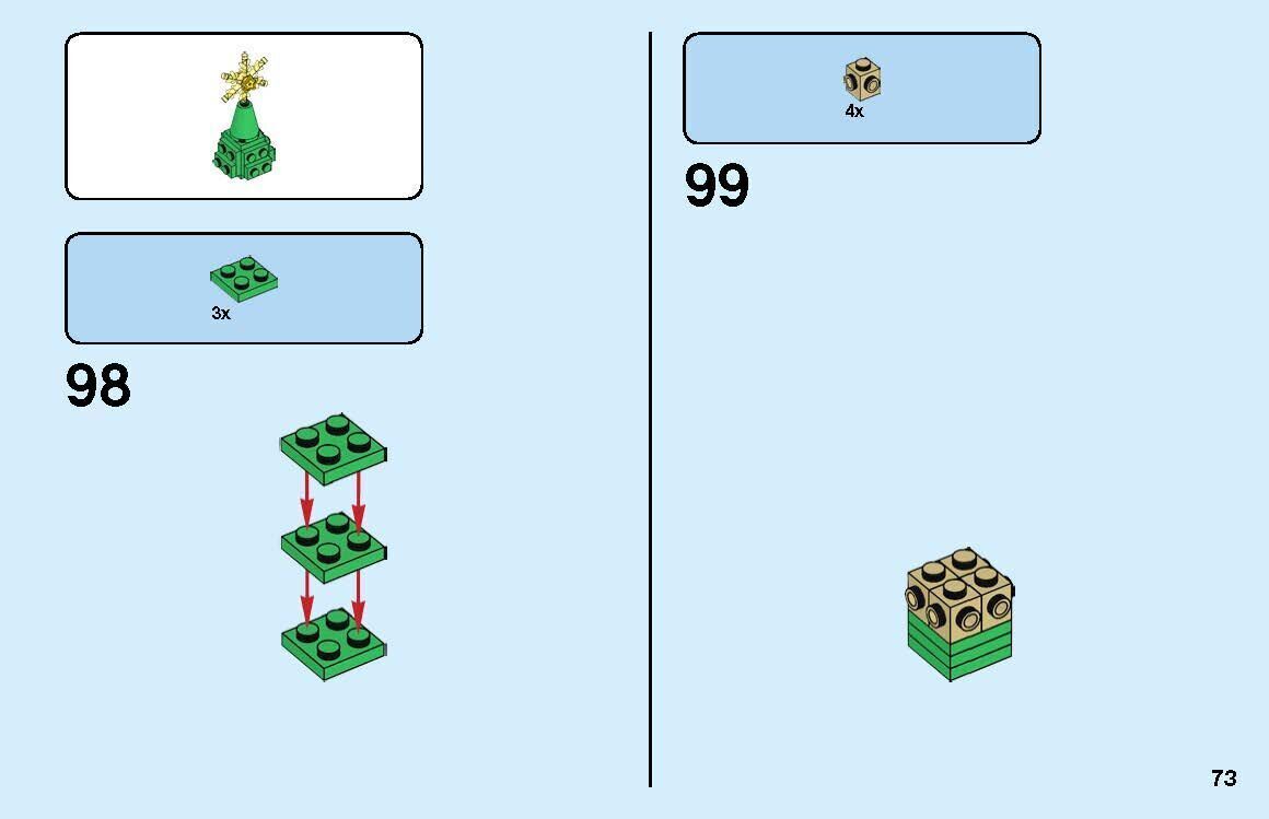 Wikibricks3D - 40338 Christmas Tree 3D print model_42