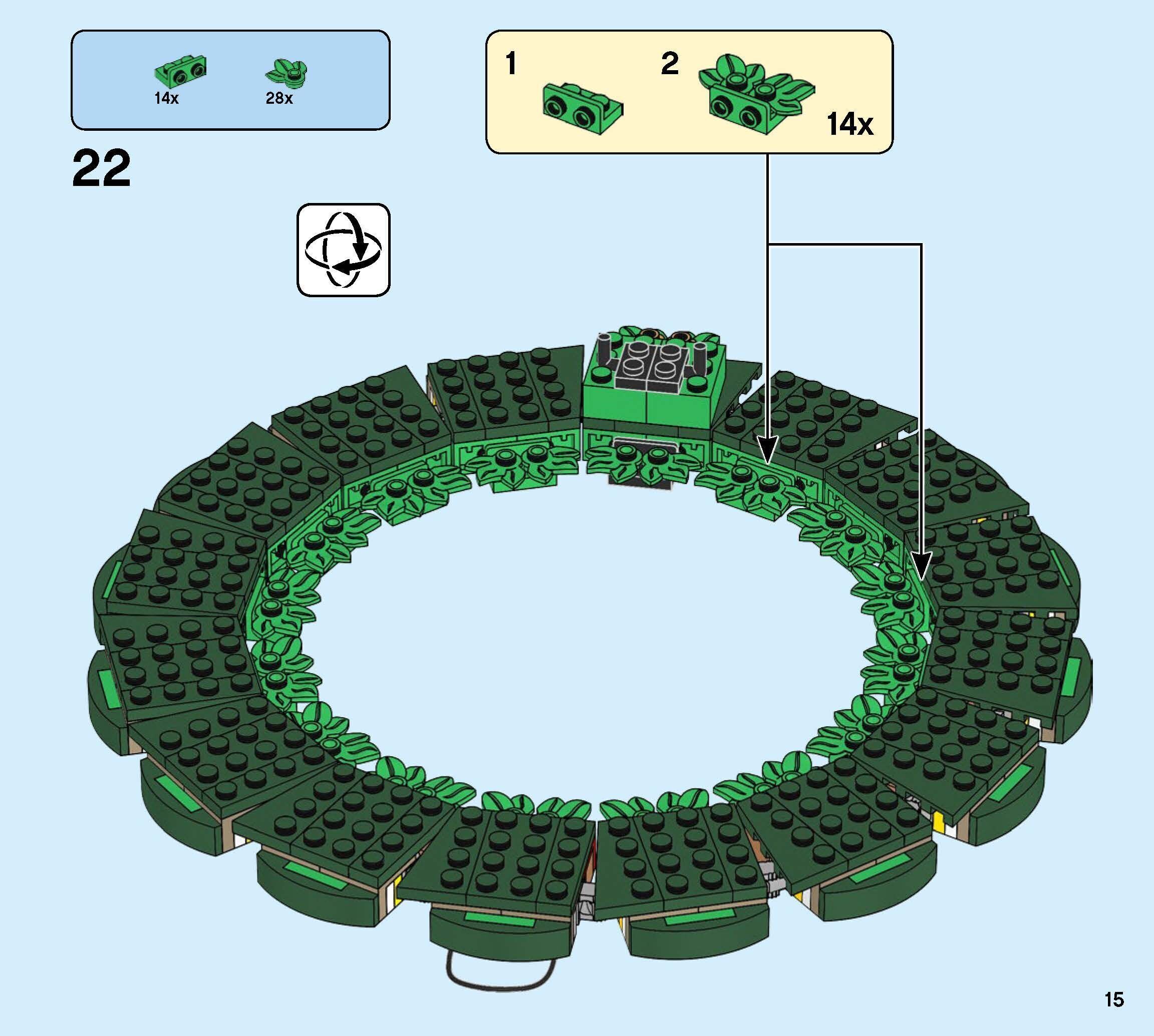 Wikibricks3D - 40426 Christmas Wreath 2-in-1 3D print model_13