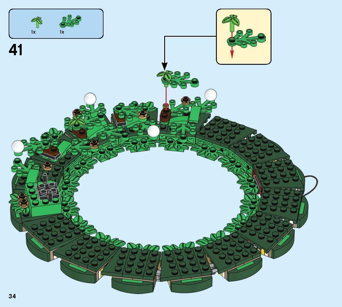 Wikibricks3D - 40426 Christmas Wreath 2-in-1 3D print model_32