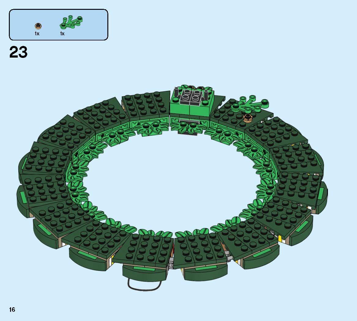 Wikibricks3D - 40426 Christmas Wreath 2-in-1 3D print model_14