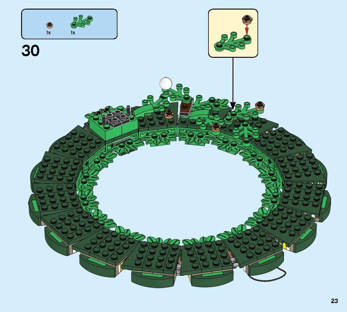 Wikibricks3D - 40426 Christmas Wreath 2-in-1 3D print model_21