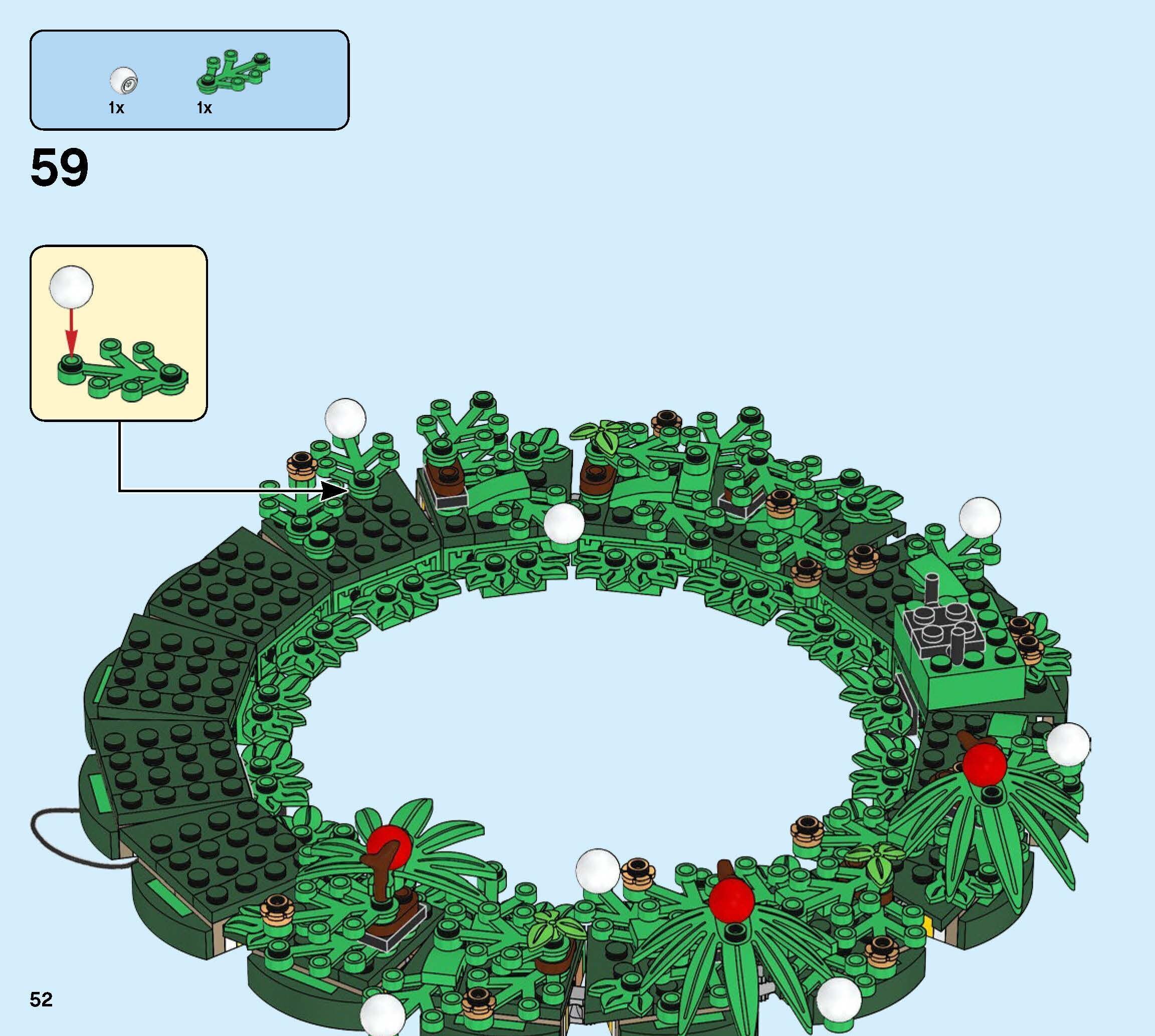 Wikibricks3D - 40426 Christmas Wreath 2-in-1 3D print model_50