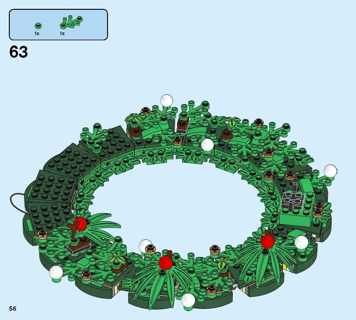 Wikibricks3D - 40426 Christmas Wreath 2-in-1 3D print model_54