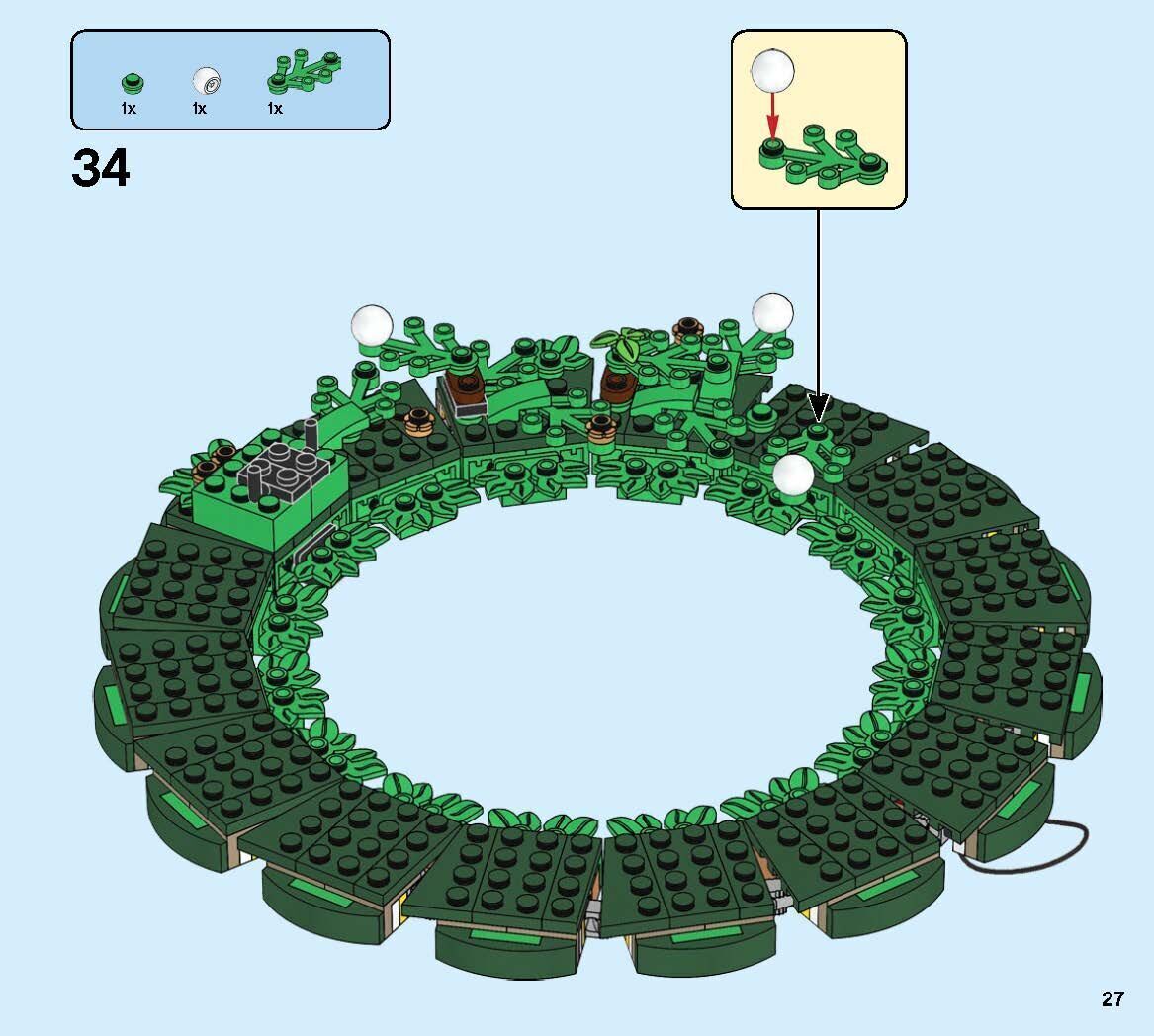 Wikibricks3D - 40426 Christmas Wreath 2-in-1 3D print model_25