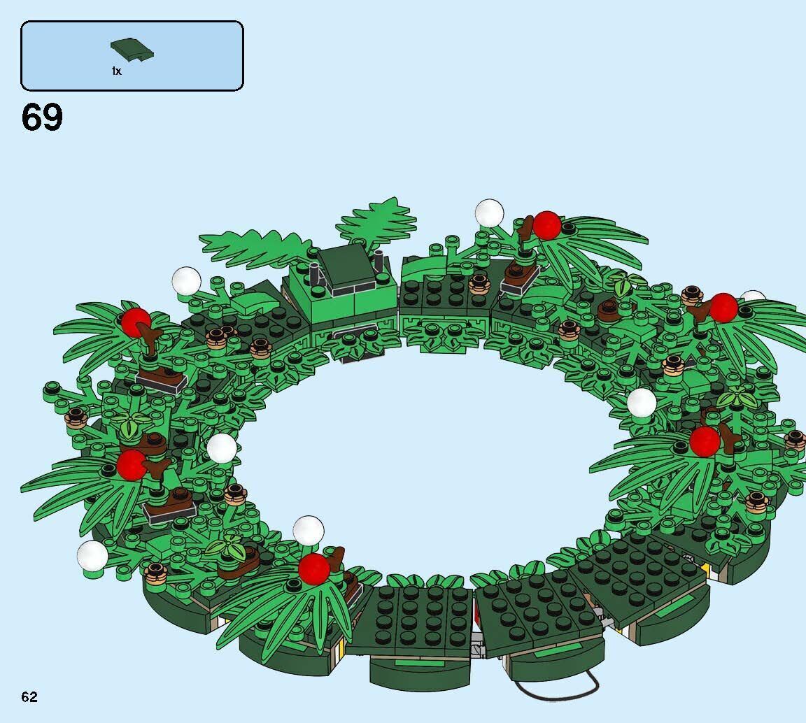 Wikibricks3D - 40426 Christmas Wreath 2-in-1 3D print model_60