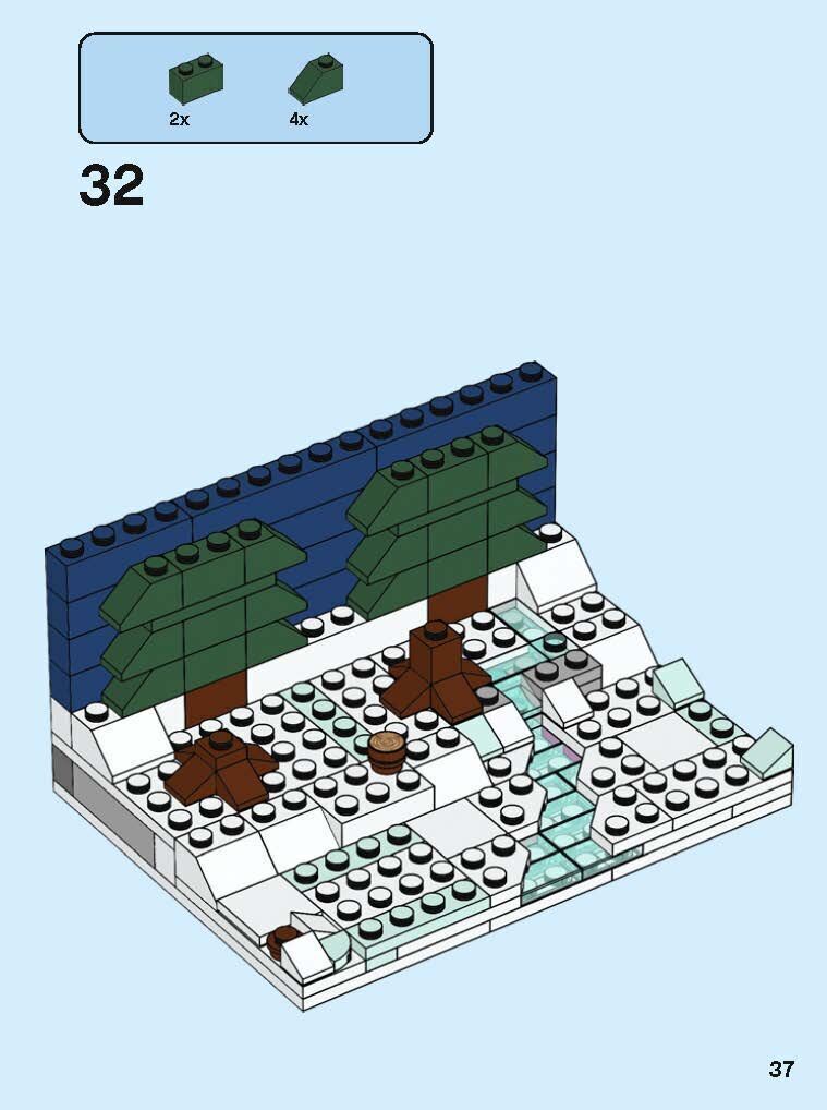 Wikibricks3D - 40484 Santa Front Yard 3D print model_37