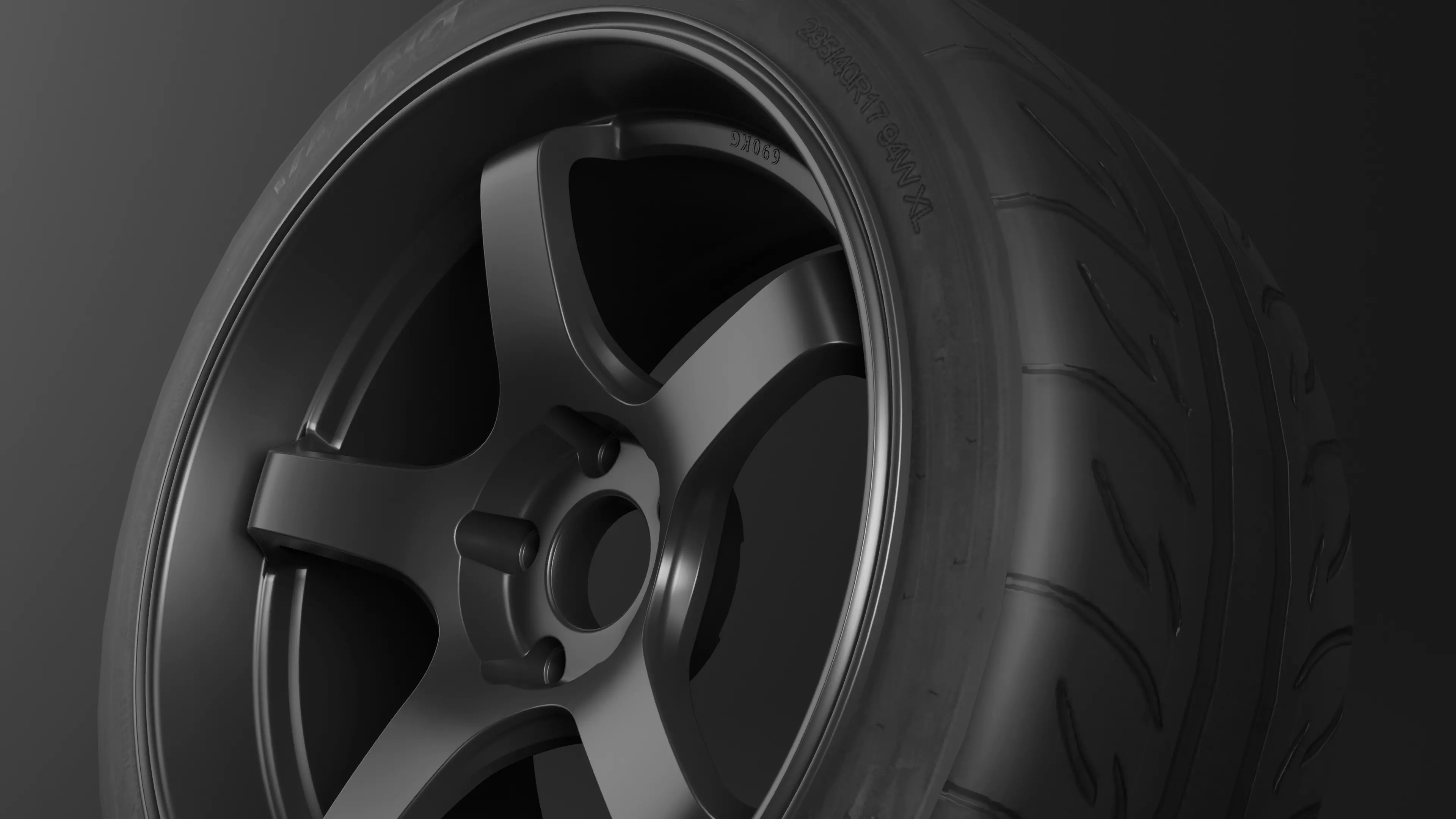 ROTA RT5-R Low-poly 3D model