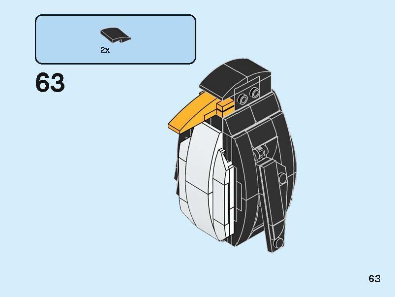 Wikibricks3D - 40498 Christmas Penguin 3D print model_67