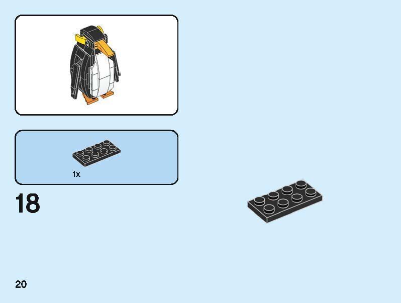 Wikibricks3D - 40498 Christmas Penguin 3D print model_13