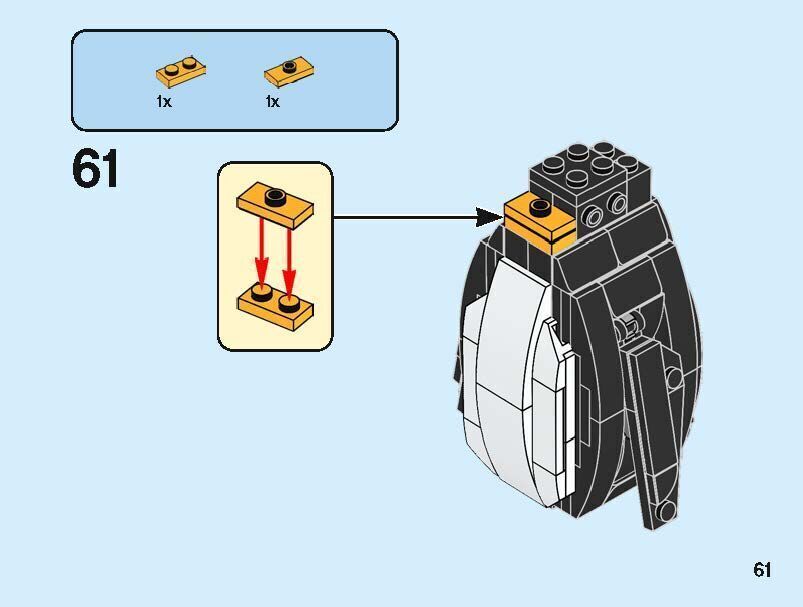 Wikibricks3D - 40498 Christmas Penguin 3D print model_53