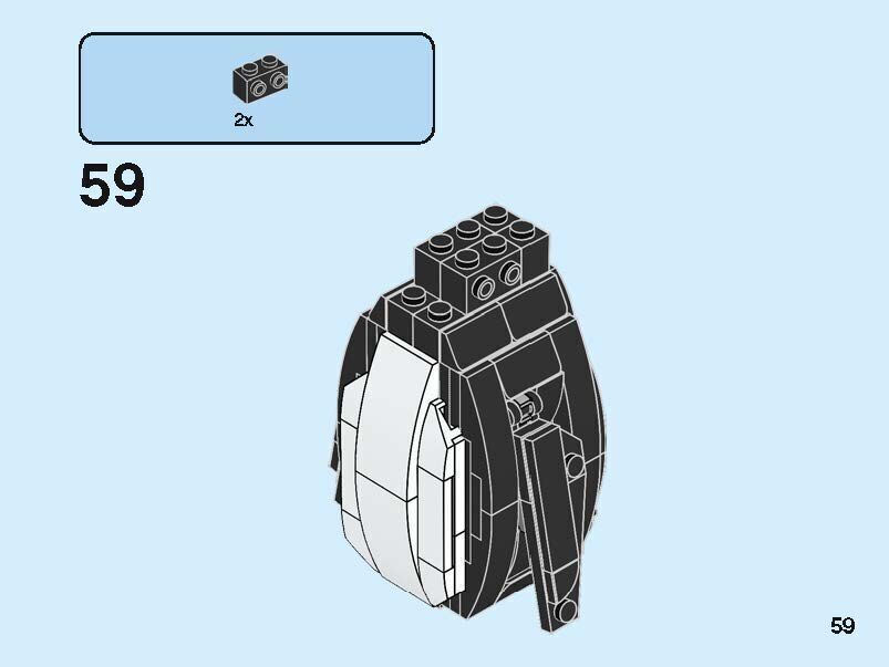 Wikibricks3D - 40498 Christmas Penguin 3D print model_50