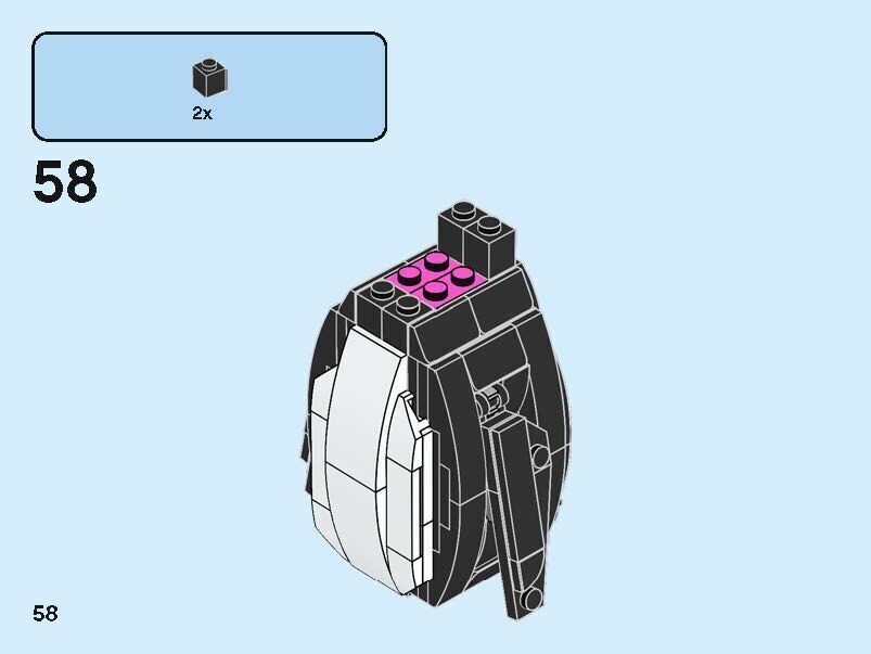 Wikibricks3D - 40498 Christmas Penguin 3D print model_65