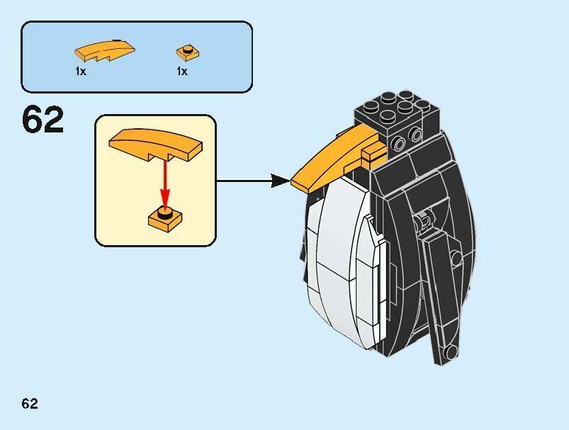 Wikibricks3D - 40498 Christmas Penguin 3D print model_69