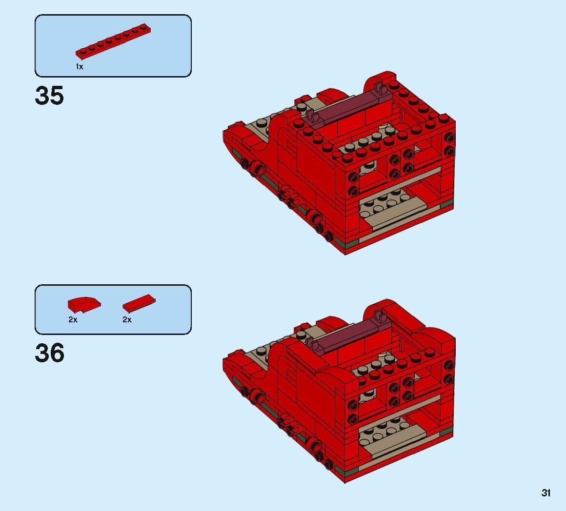 Wikibricks3D - 40499 Santa Sleigh 3D print model_36