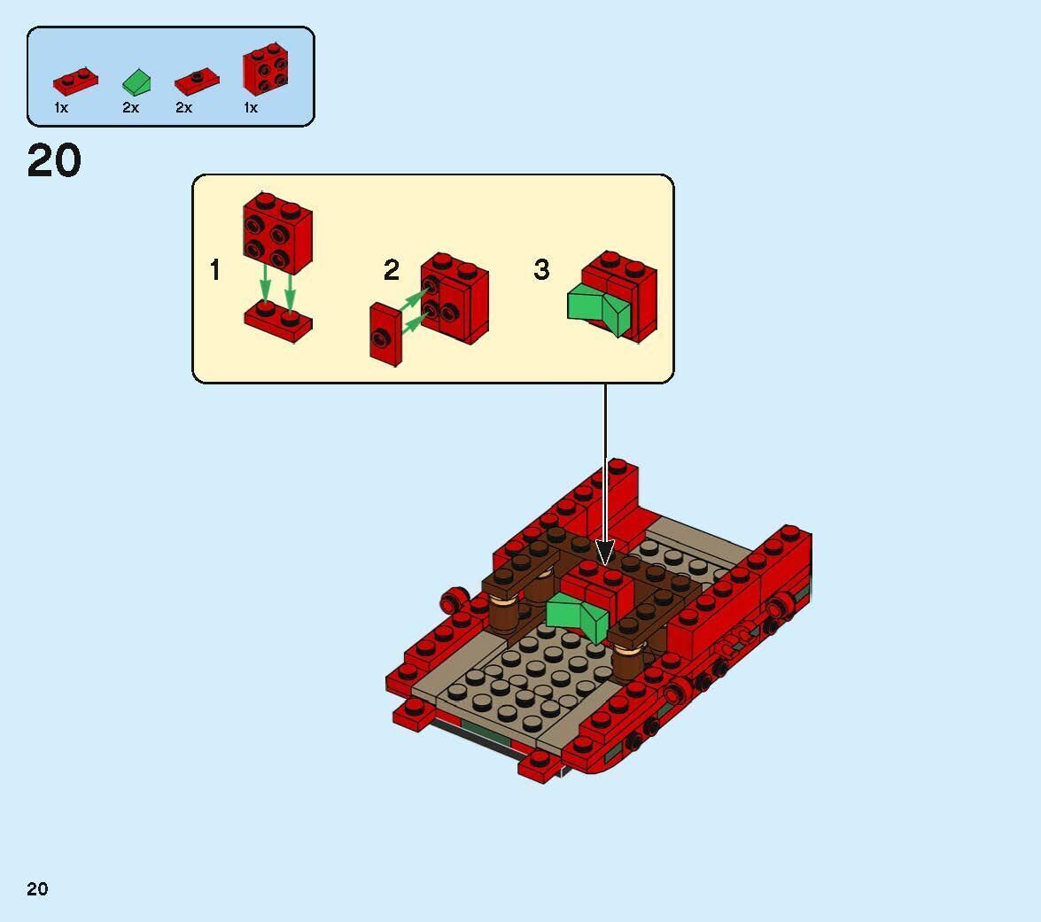 Wikibricks3D - 40499 Santa Sleigh 3D print model_25