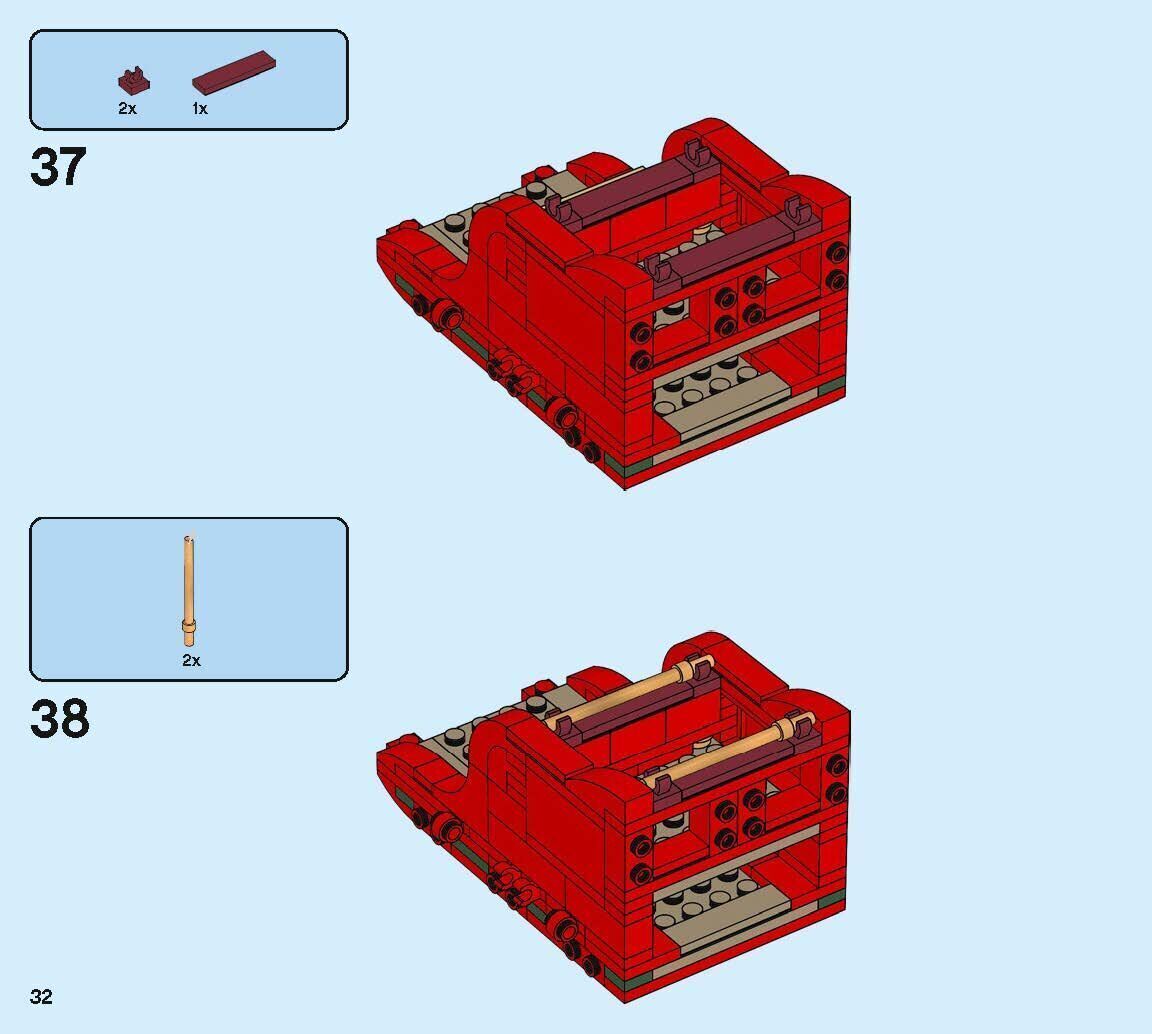 Wikibricks3D - 40499 Santa Sleigh 3D print model_37