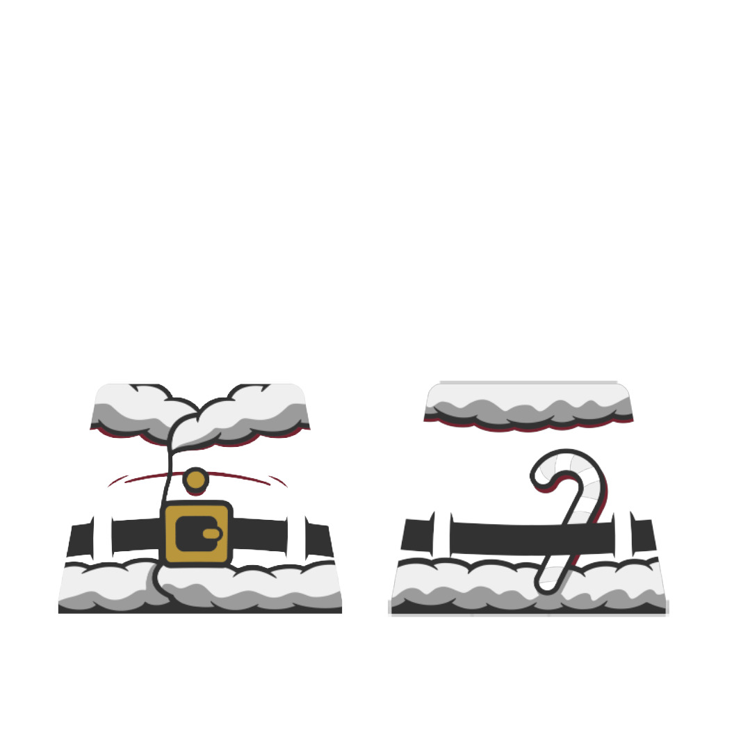 Wikibricks3D - 40499 Santa Sleigh 3D print model_2