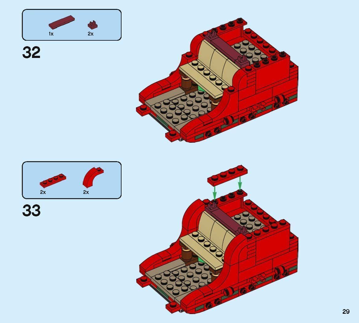 Wikibricks3D - 40499 Santa Sleigh 3D print model_34