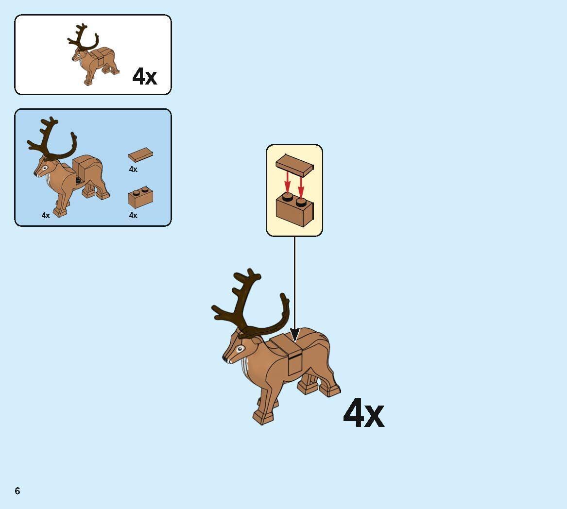 Wikibricks3D - 40499 Santa Sleigh 3D print model_11