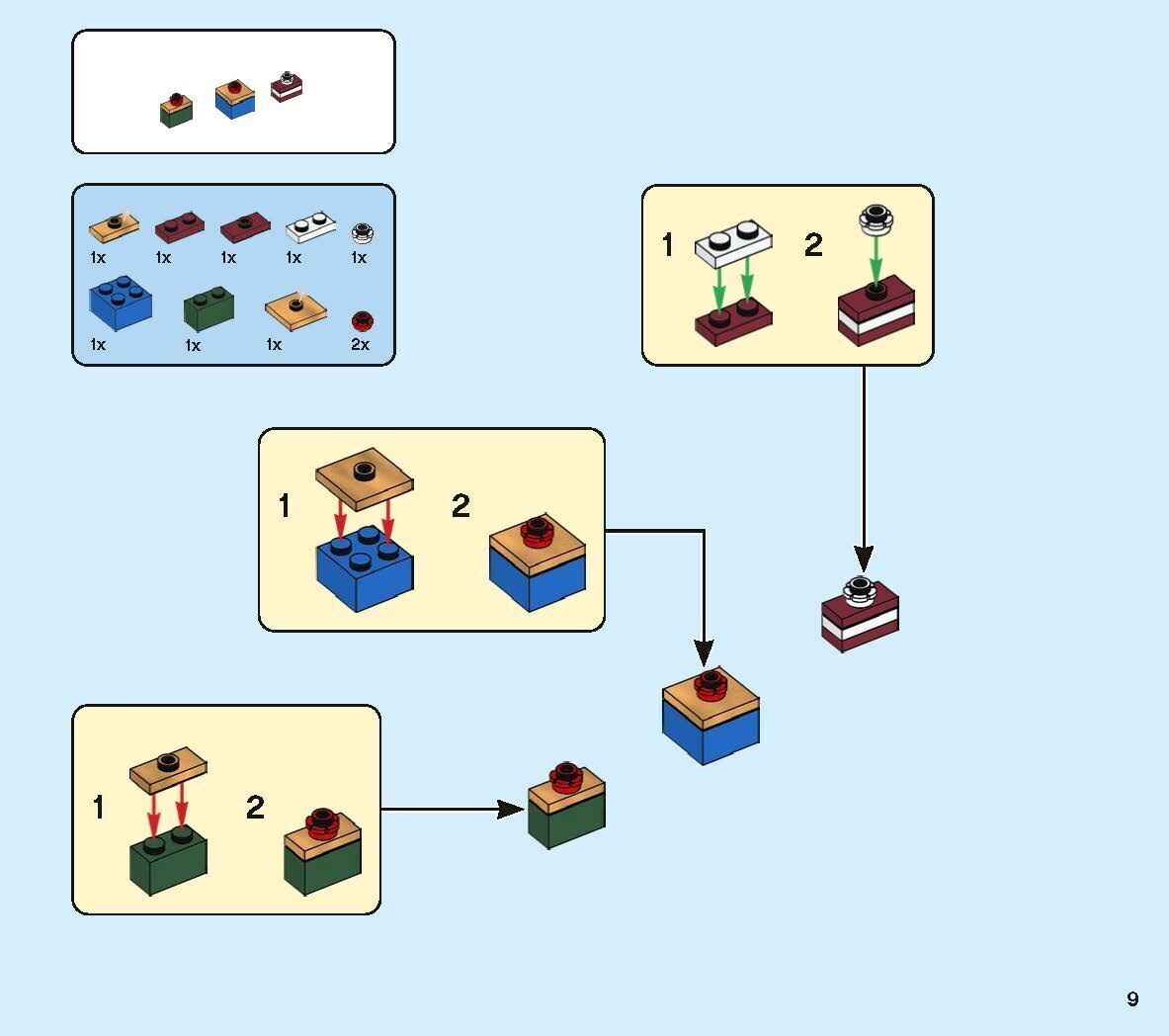 Wikibricks3D - 40499 Santa Sleigh 3D print model_14